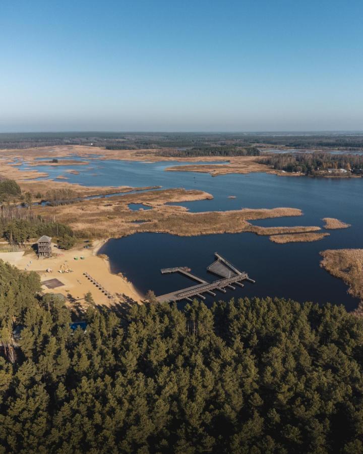 Lesna 21 Dom Poludnie Przy Puszcza Bialowieska Luka エクステリア 写真